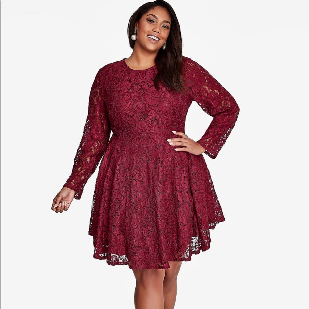 Red Lace Dress